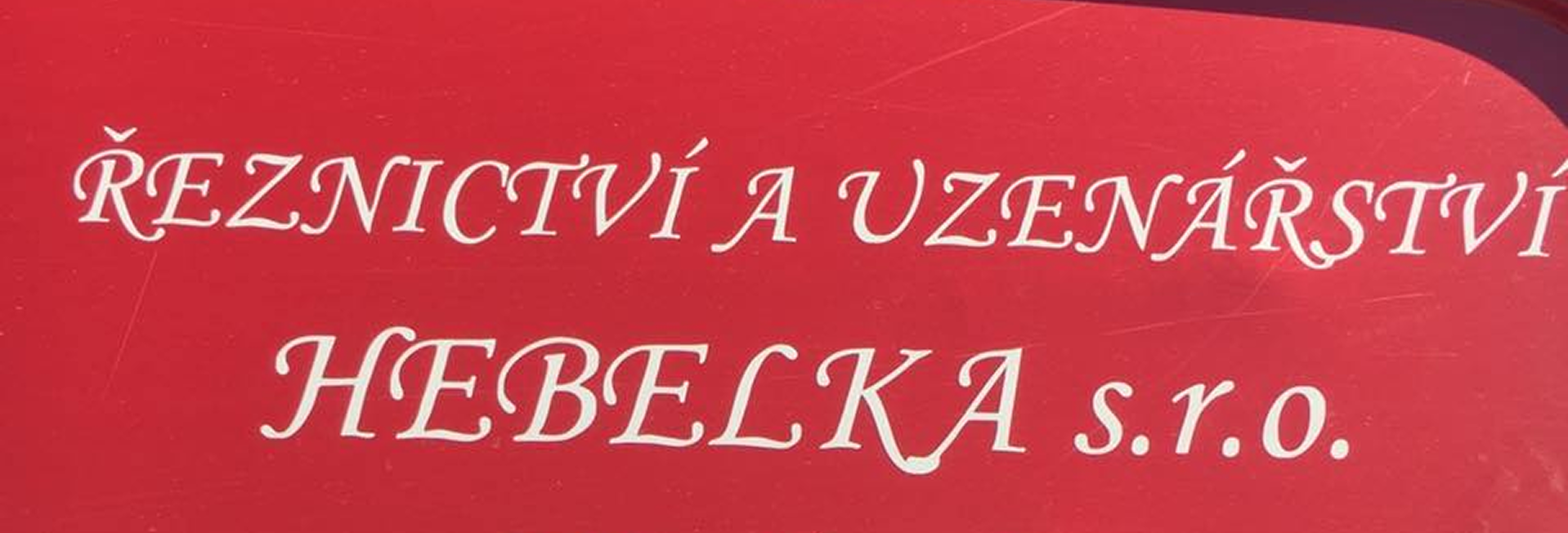 Logo – Řeznictví a uzenářství HEBELKA