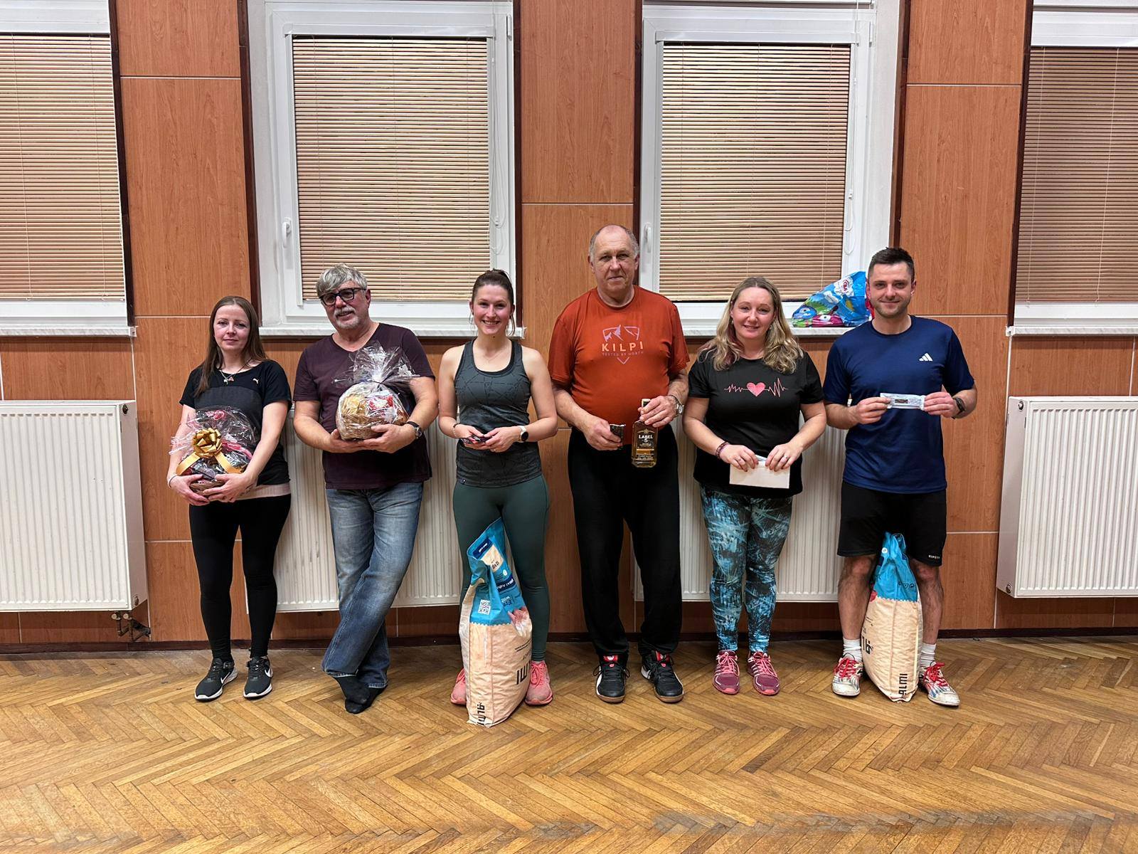 Turnaj stolního tenisu pořádaný TJ Sokol Petrovice